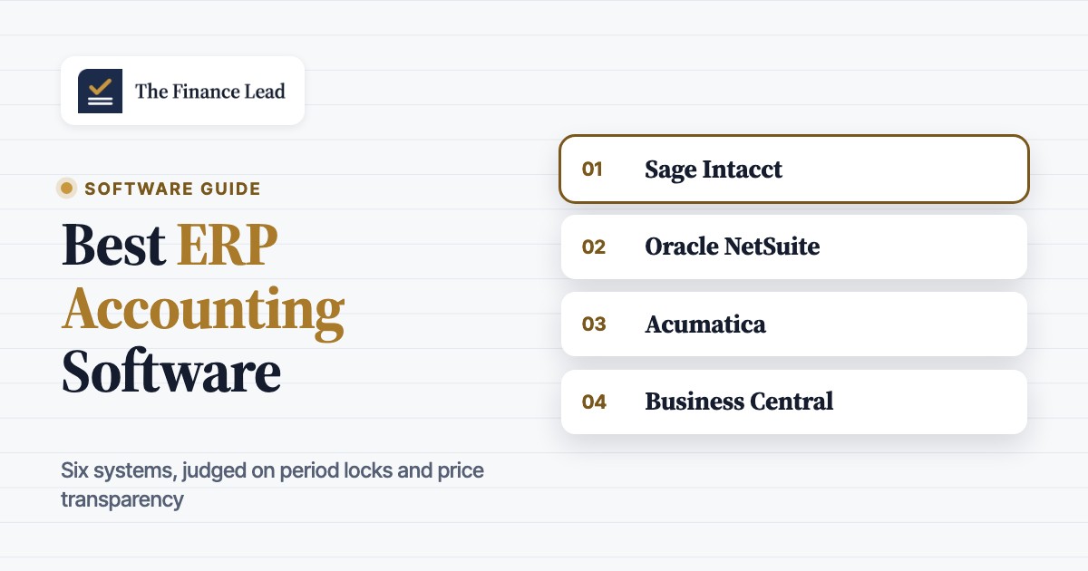 Best ERP Accounting Software for Finance Teams, featured image